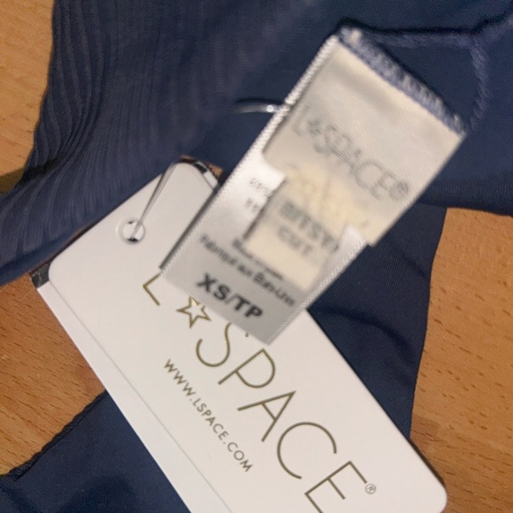 L*Space Cabana Bikini Bottom Slate Size XS - Picture 6 of 6